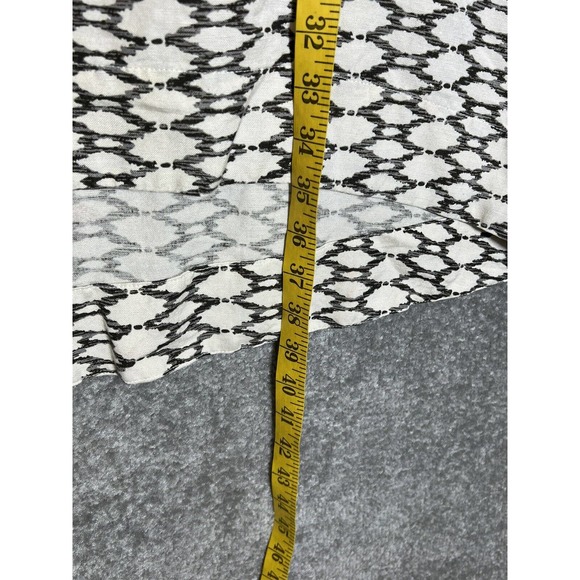 Joan Vass New York Dress Womens Size XL Linen Rayon High Low Sleeveless - Picture 8 of 8